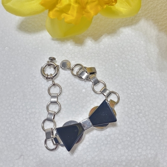 MARC BY MARC JACOBS BRACELET SILVER/BLACK COLOR - Picture 7 of 7